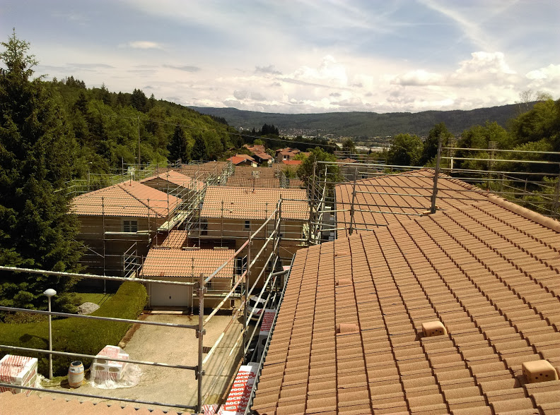 Chantier Buty Echafaudages - Vue panoramique